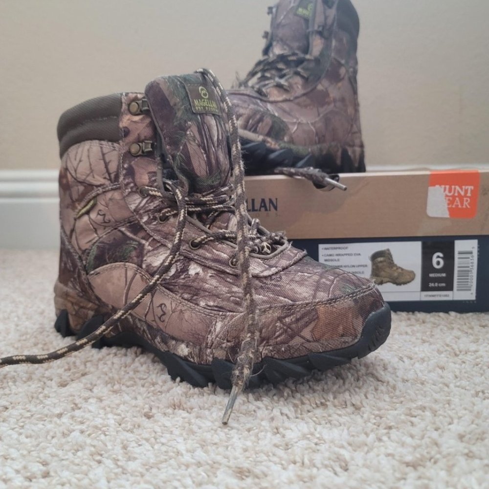 Camo Kids Boots